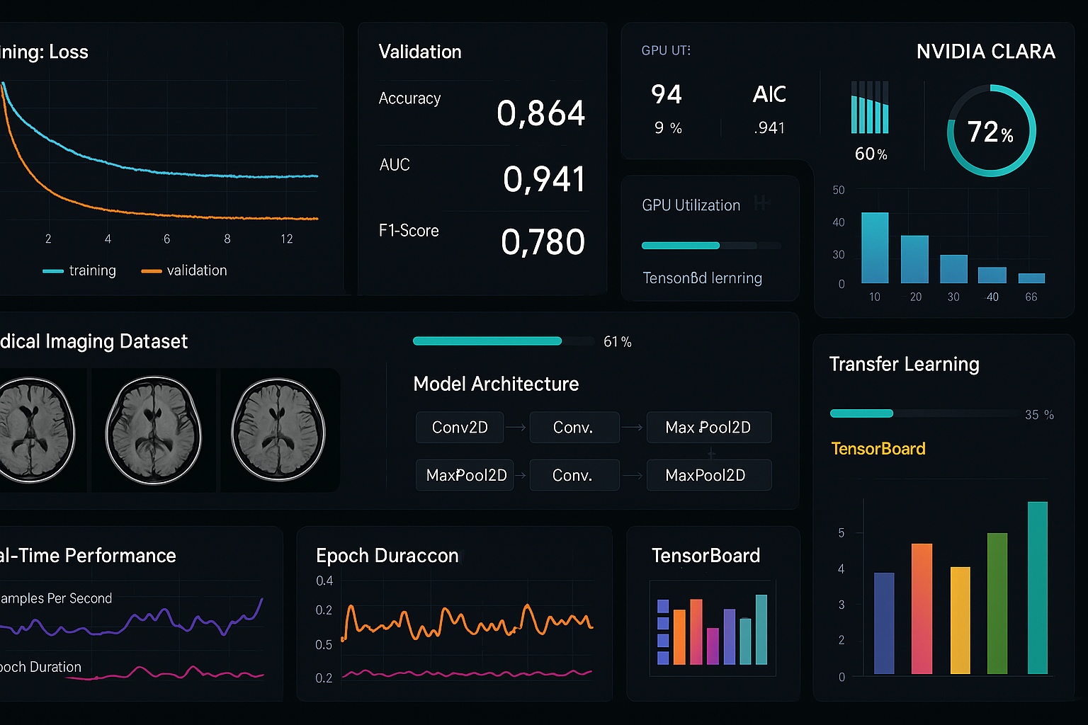 Clara Train Interface