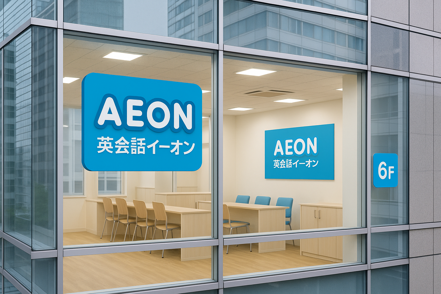 英会話イーオン品川駅前校の外観