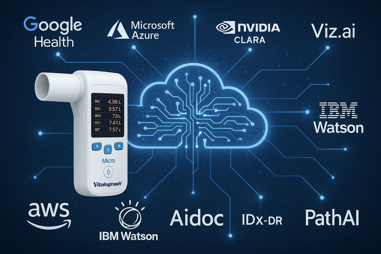 AI Cloud Integration Network Visualization