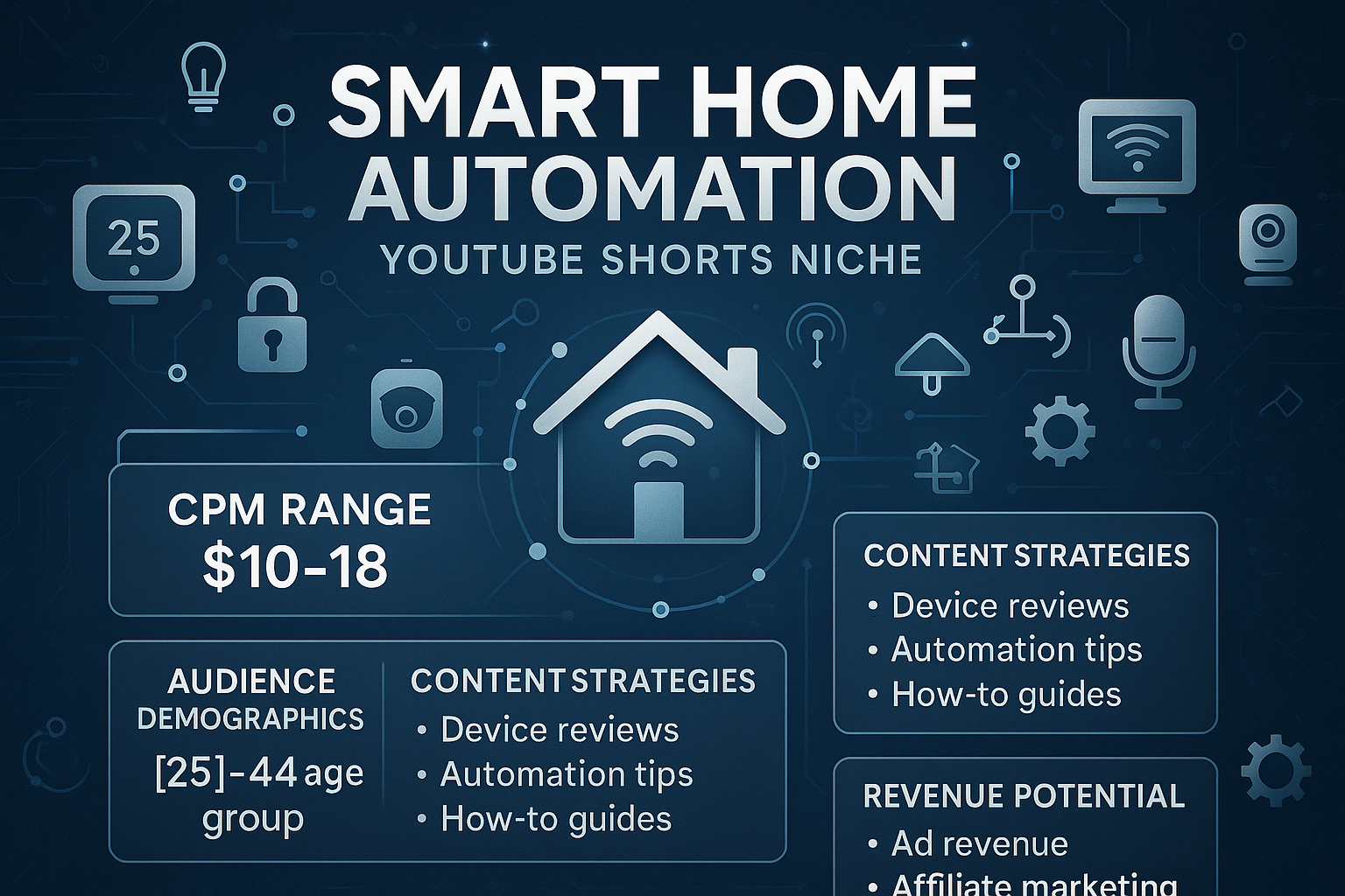 Smart Home Automation Infographic