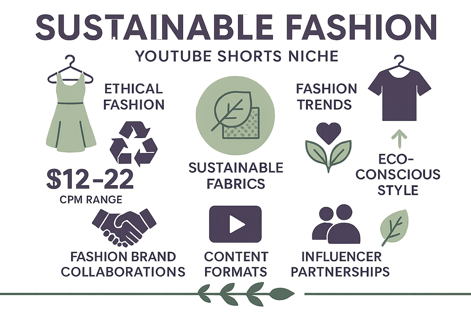 Sustainable Fashion Infographic