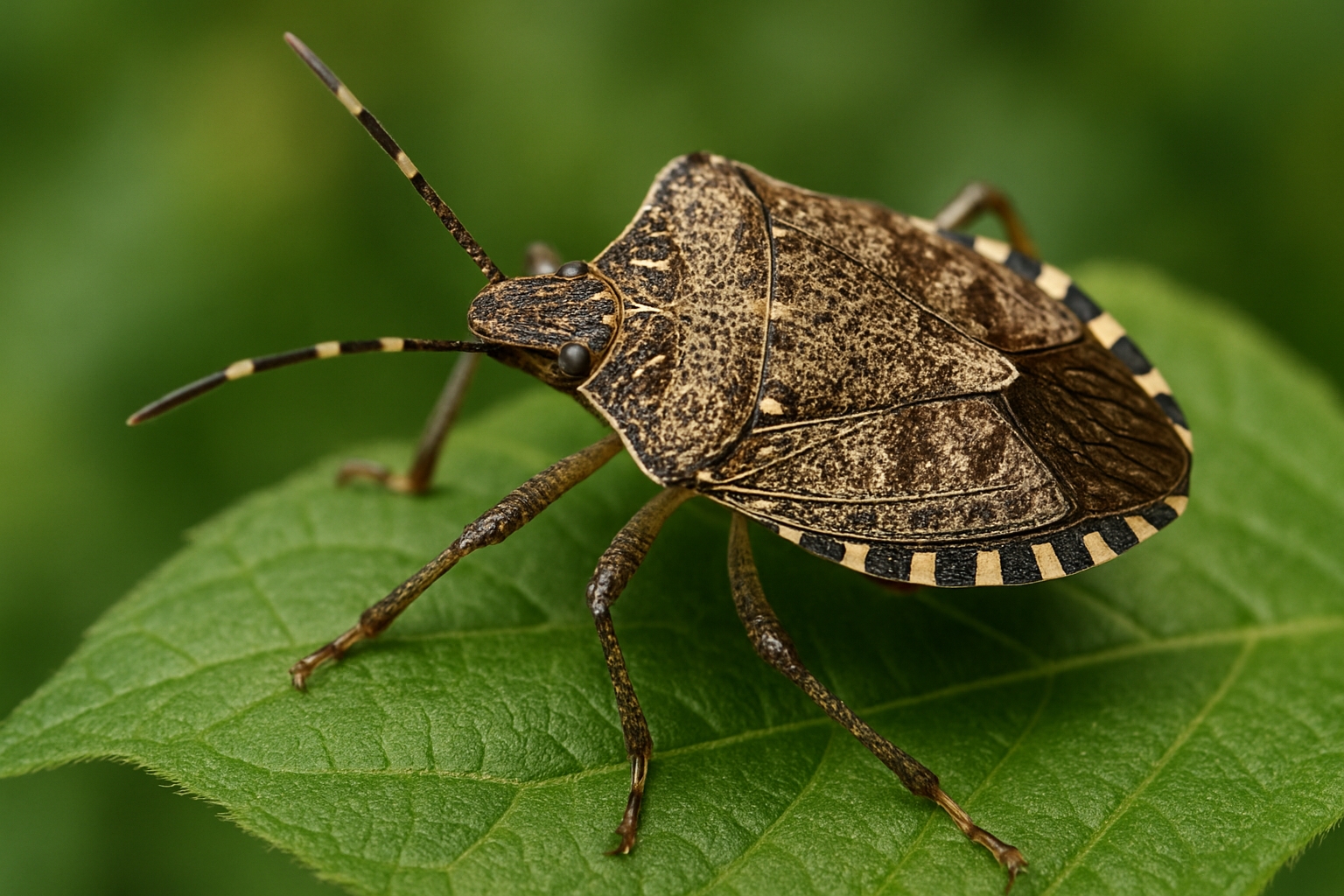 Punaise diabolique ou marbrée (Halyomorpha halys)