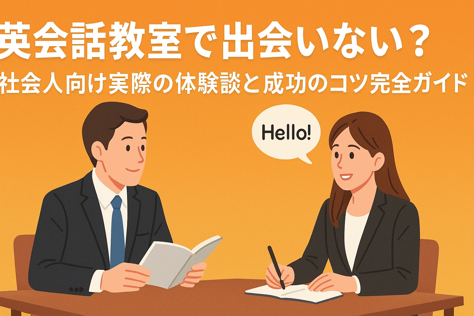英会話教室で出会いない？社会人向け実際の体験談と成功のコツ完全ガイド