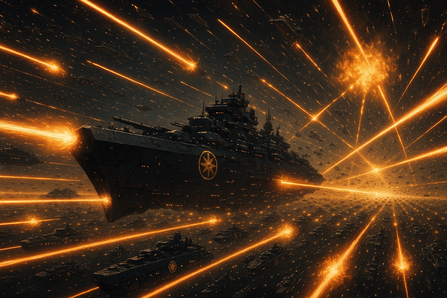 Imperial Fleet Total Assault - 10,000 Warships