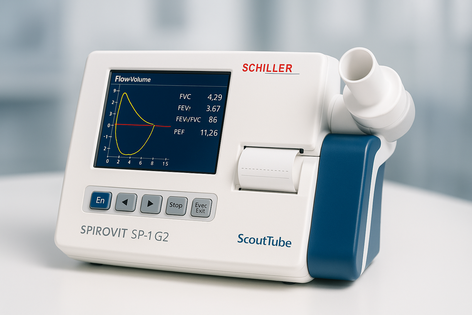 SCHILLER SPIROVIT SP-1 1 SCHILLER SPIROVIT SP-1 Main Unit