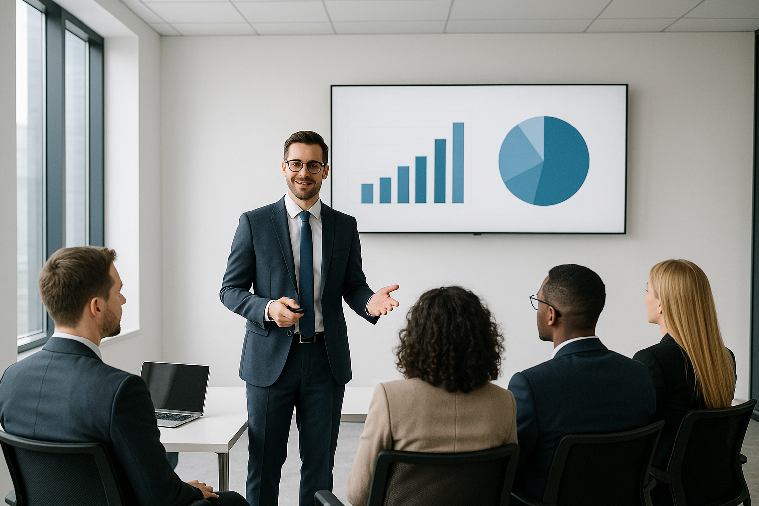 Professional business training presentation