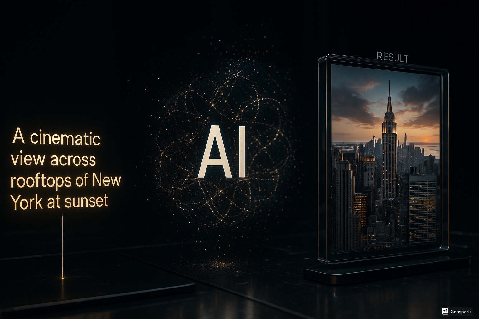 Processo step-by-step della creazione video AI