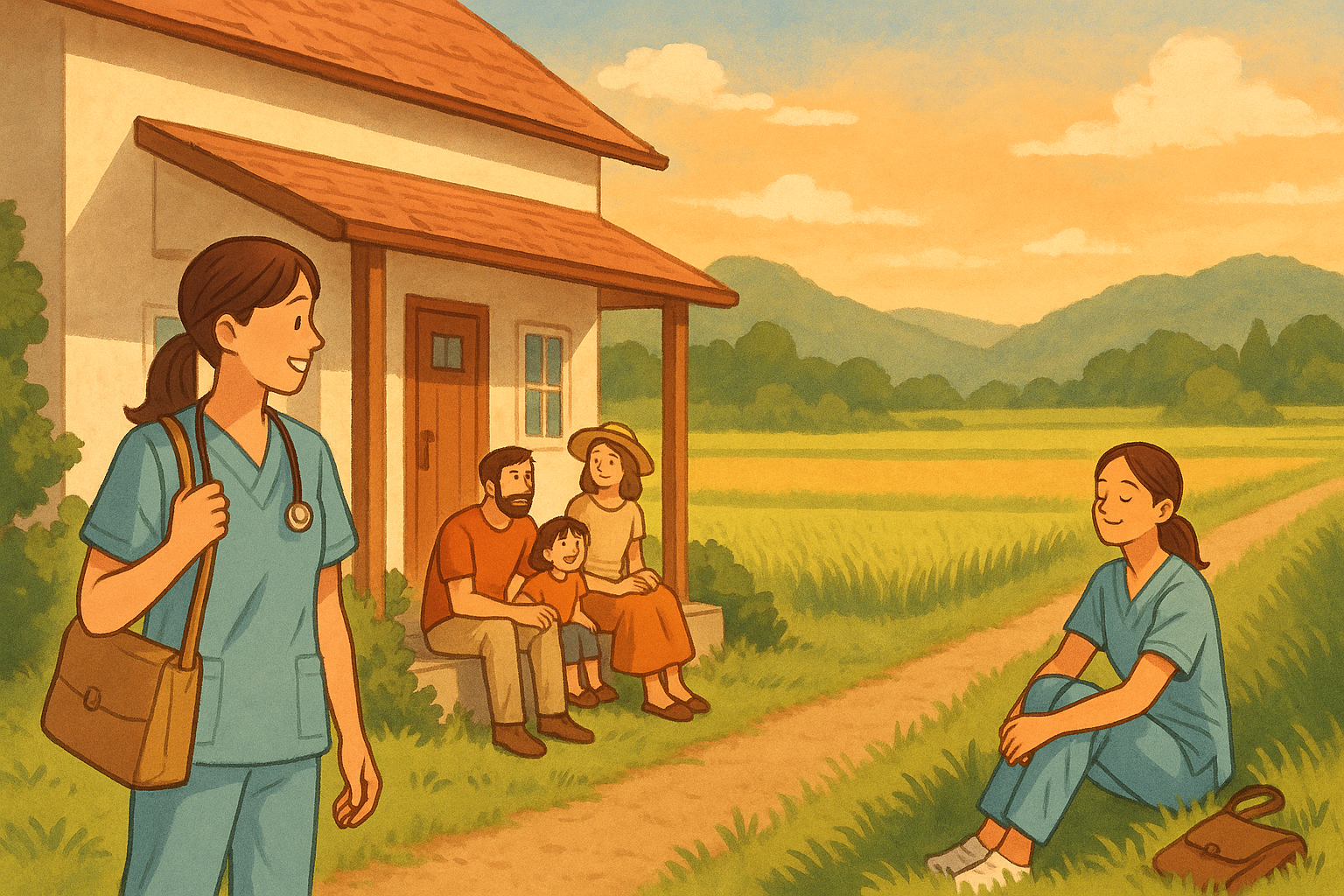 移住後の充実した生活