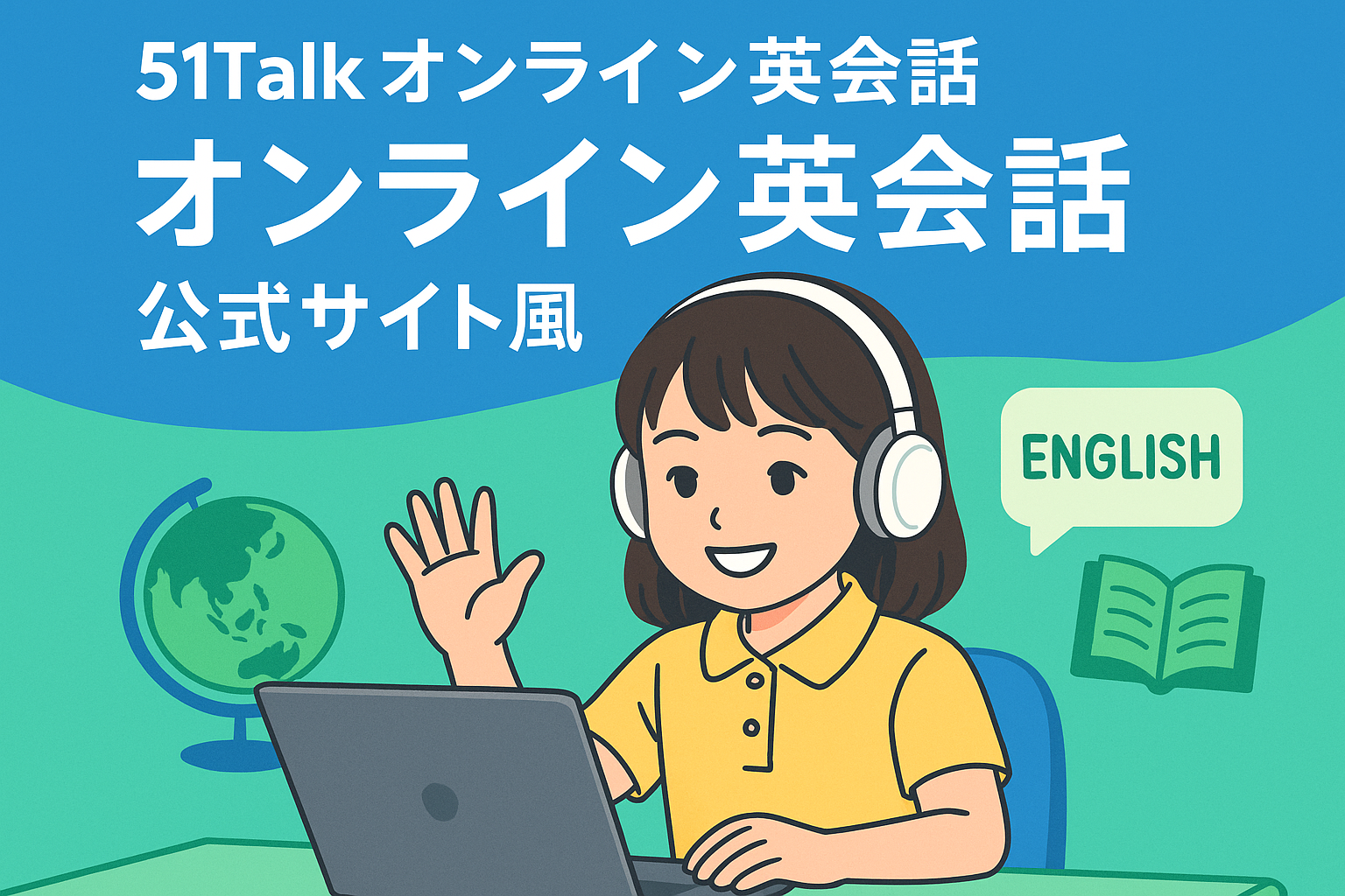 51Talk公式サイト風サムネイル