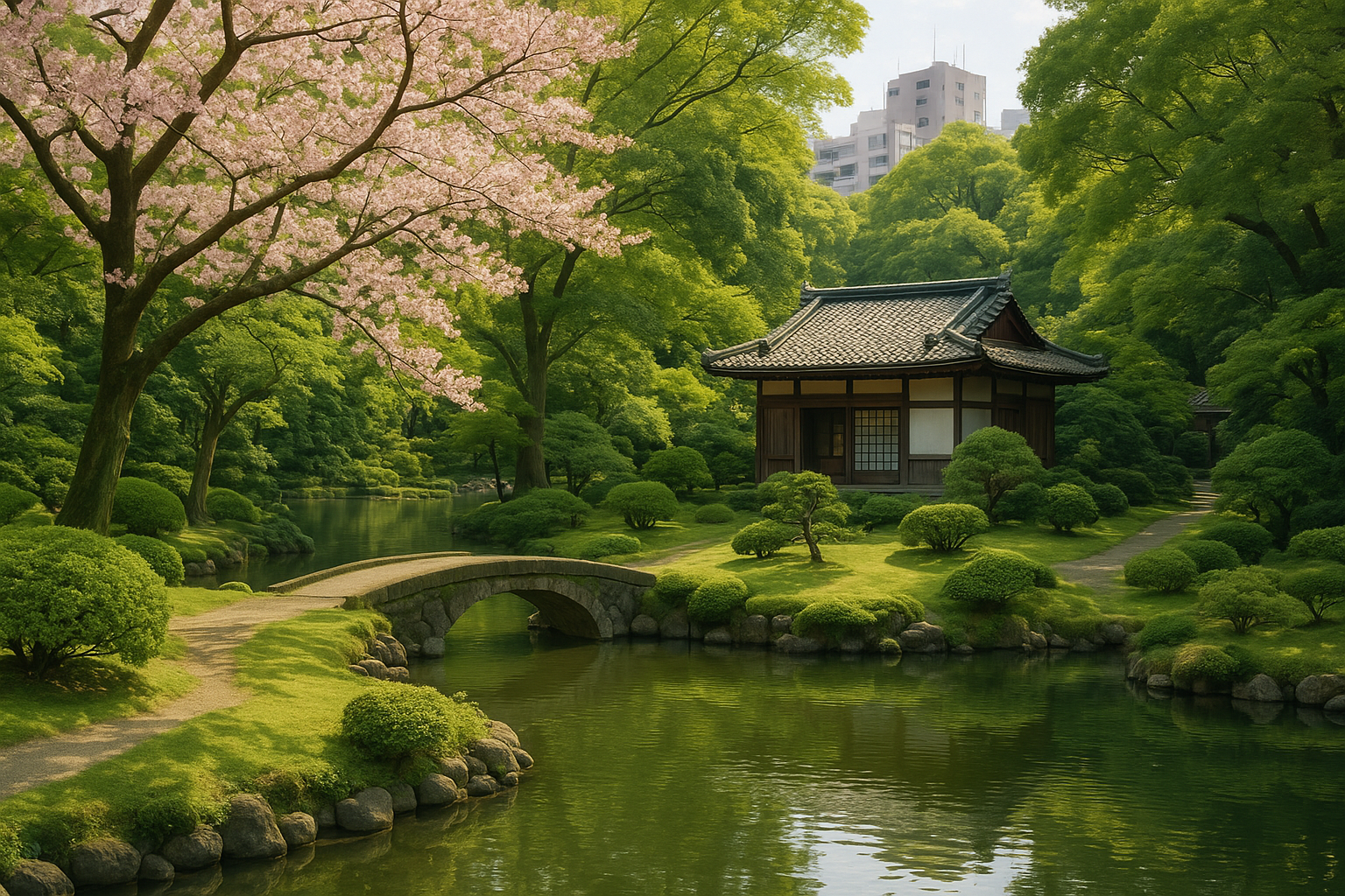 Tokyo summer peaceful hidden spots