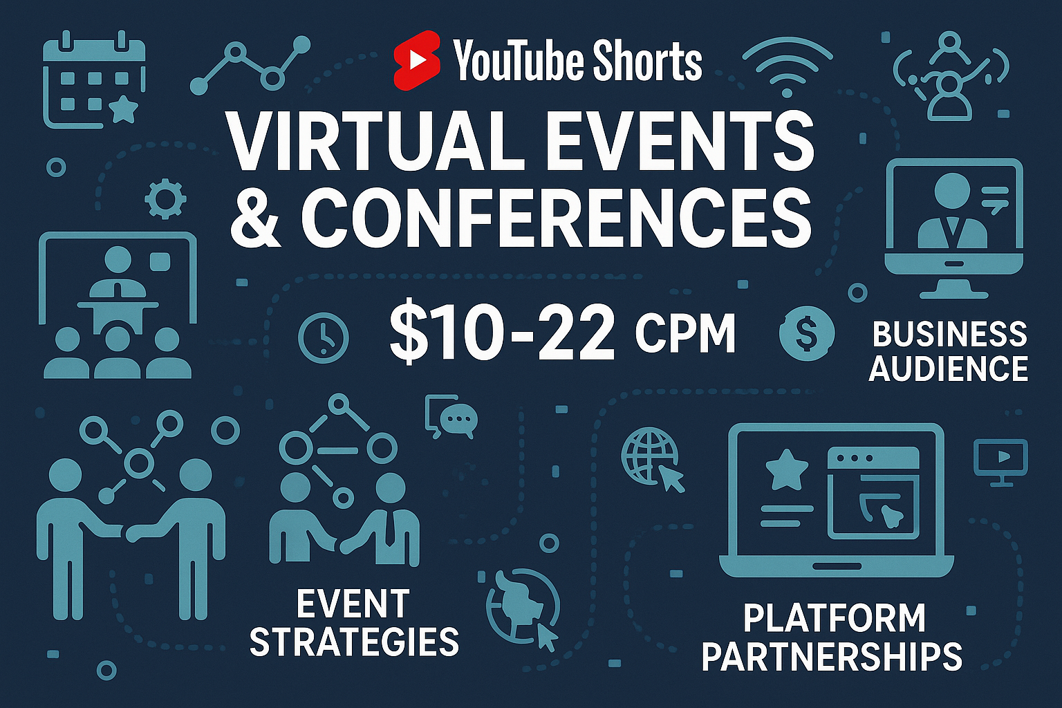 Virtual Events & Conferences Infographic