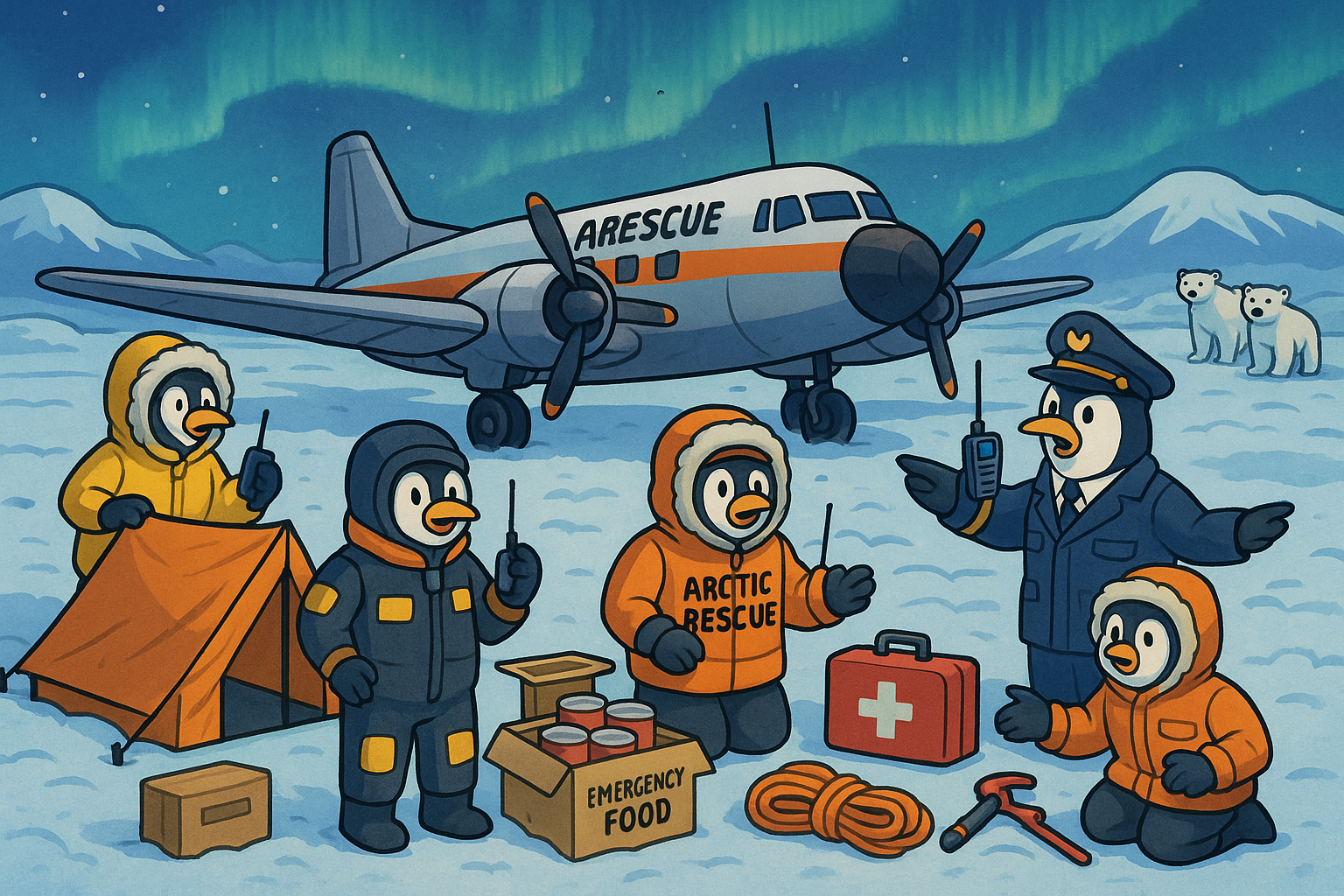 Arctic Survival Training and Emergency Procedures