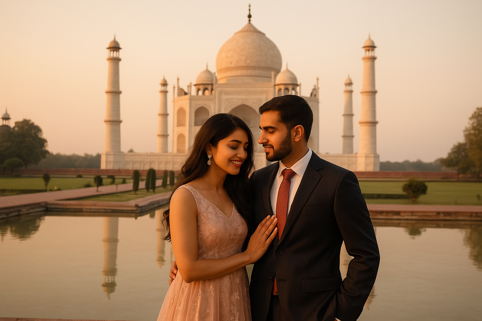 Taj Mahal Pre-wedding