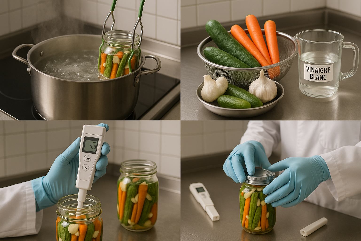 PROTOCOLES DE PRÉPARATION SÉCURISÉE DES PICKLES