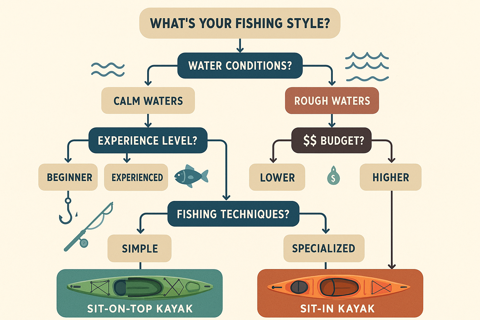 Fishing Kayak Decision Tree