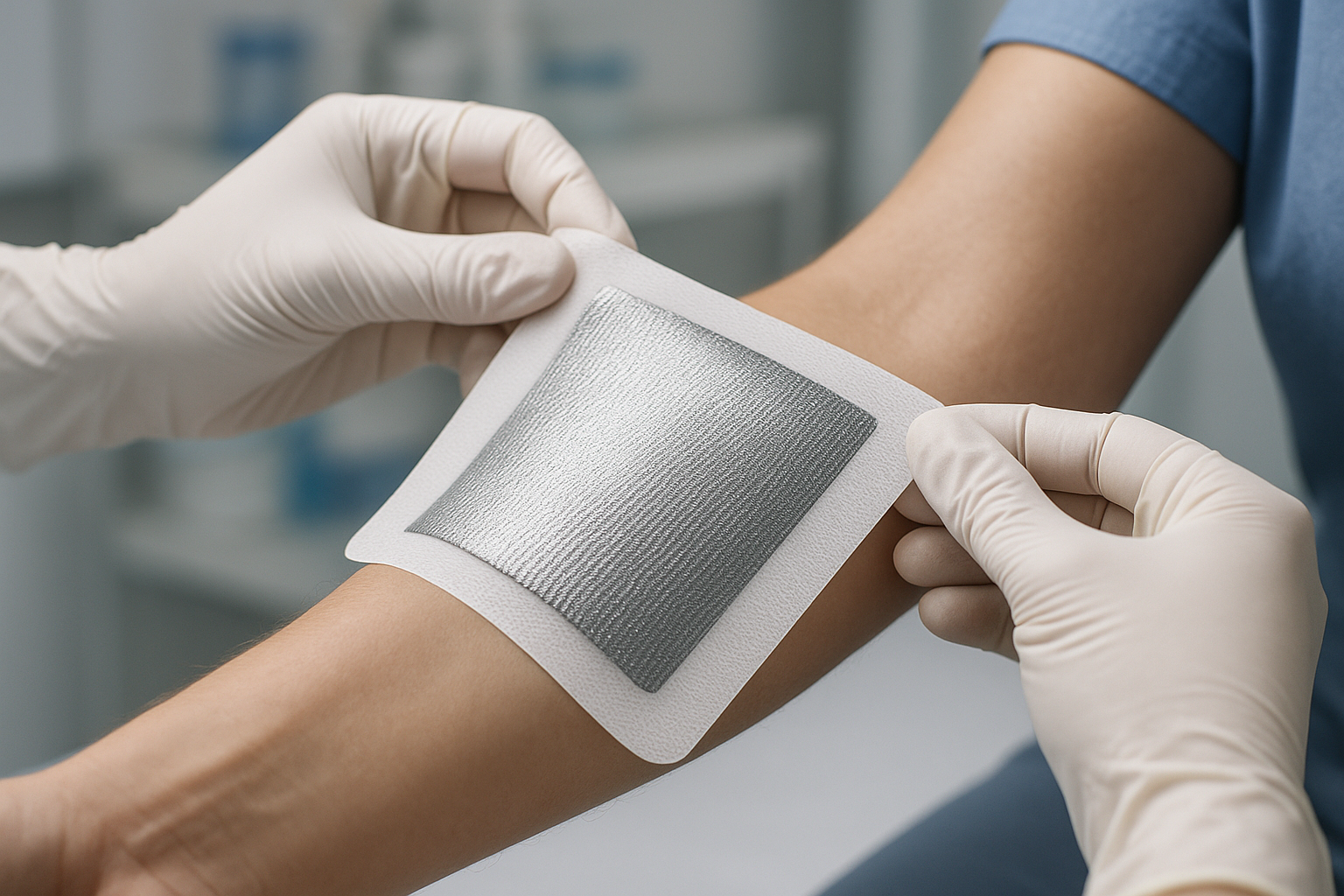 은 드레싱 치료