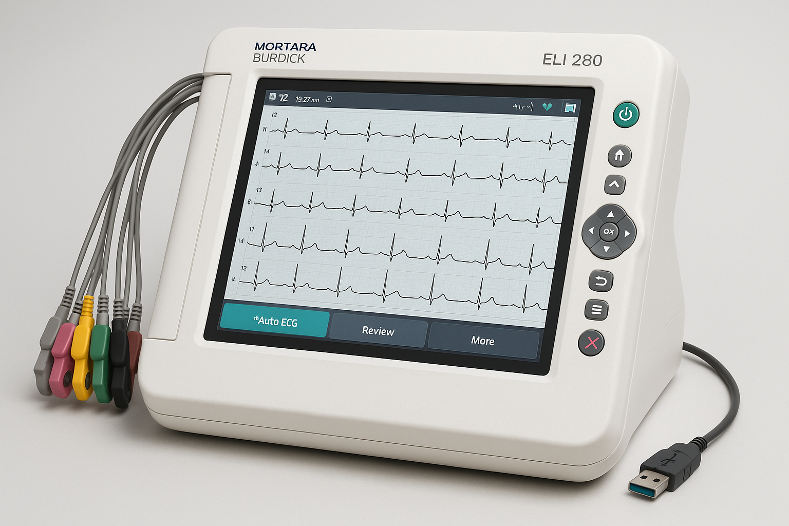 Mortara Burdick ELI 280 ECG