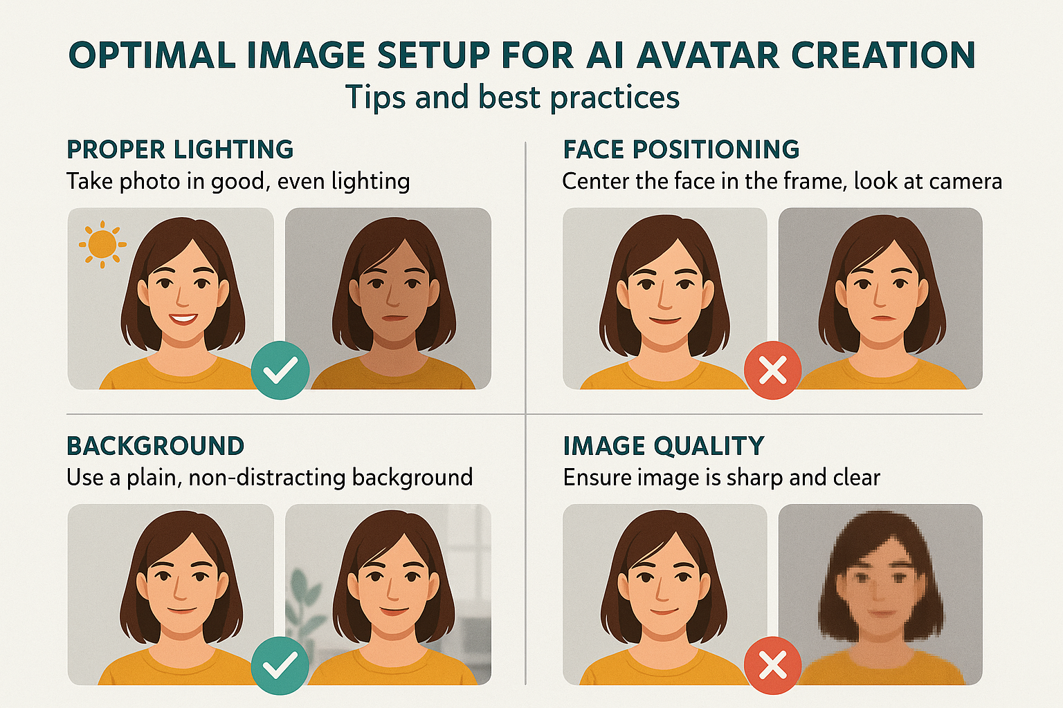 Avatar IV画像準備のベストプラクティス