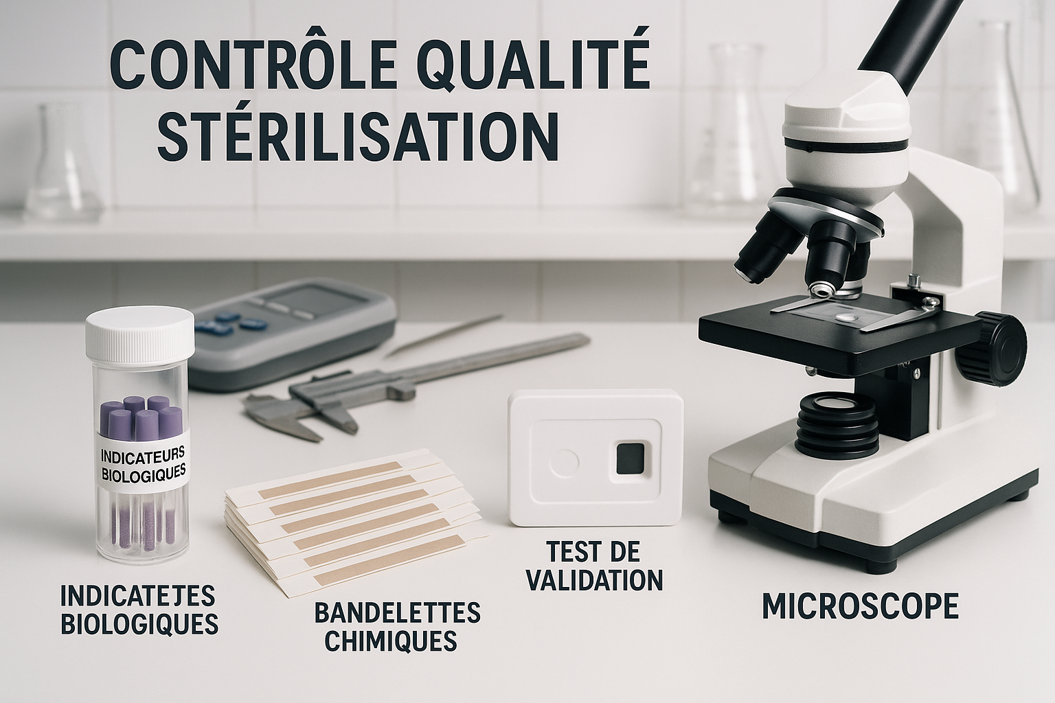 CONTRÔLES QUALITÉ ET INDICATEURS DE STÉRILISATION