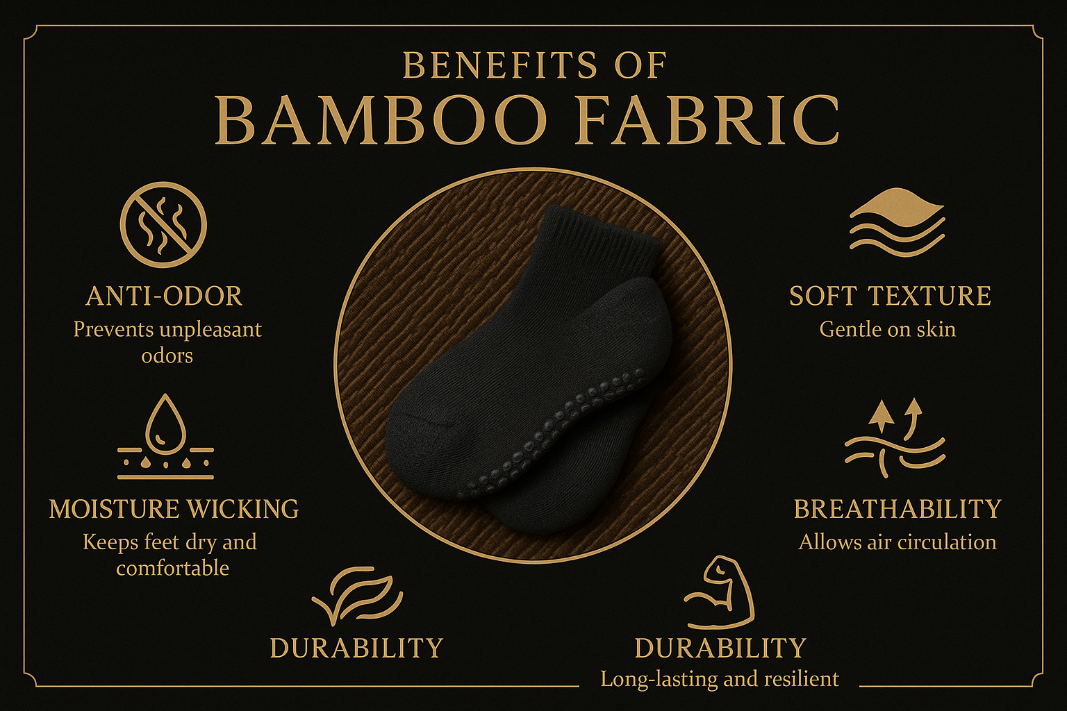 Benefits of bamboo fabric for senior footwear