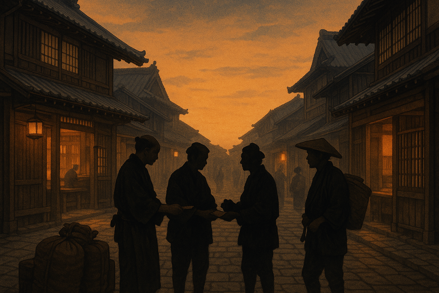 江戸時代の商人取引