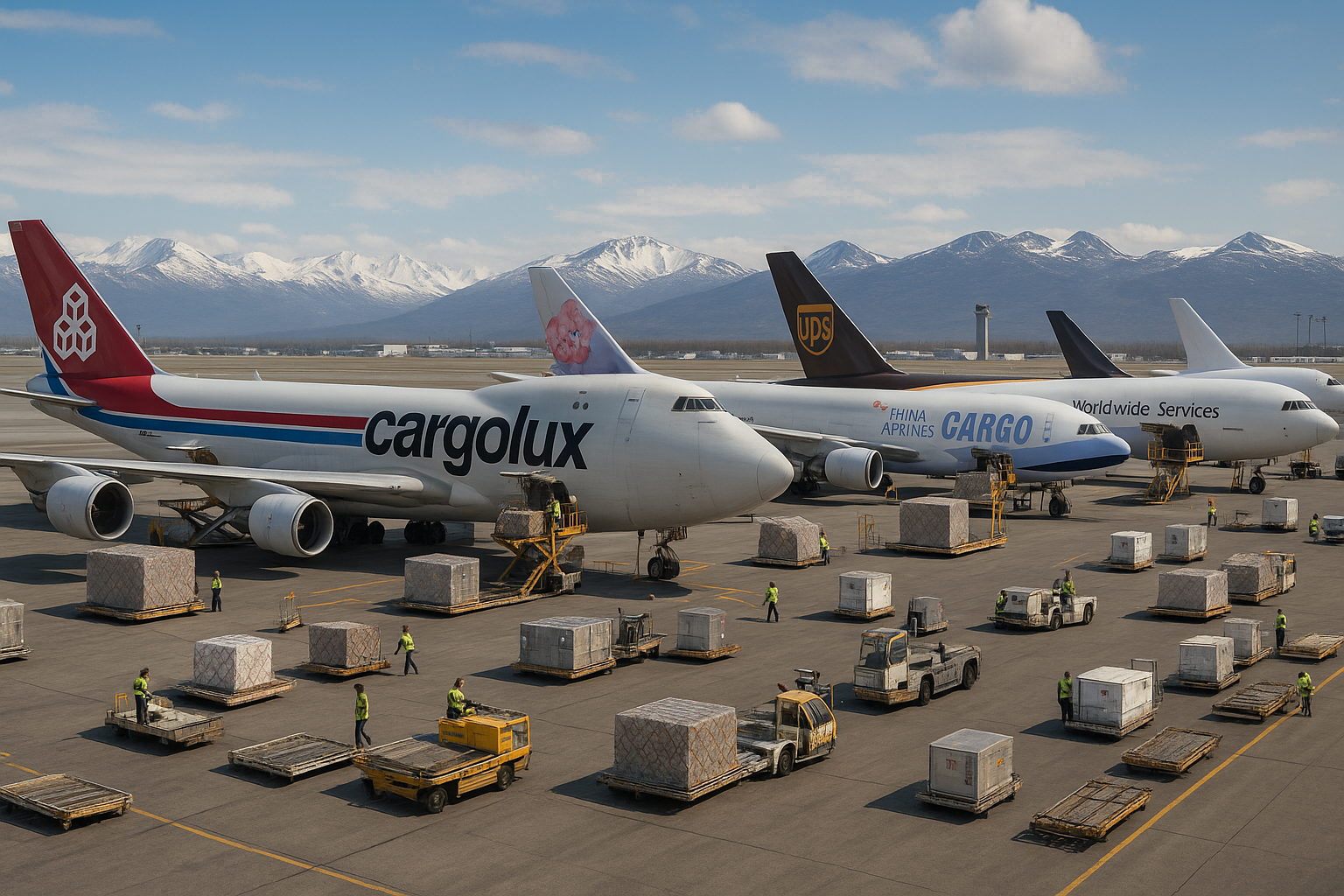 Cargo Operations at Anchorage International Airport