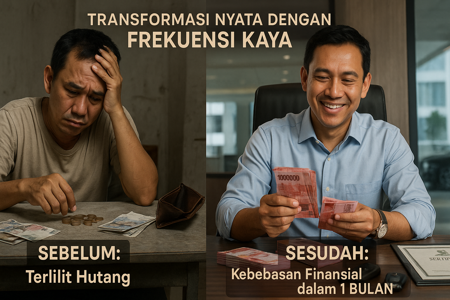 Transformasi Nyata Dengan Frekuensi Kaya