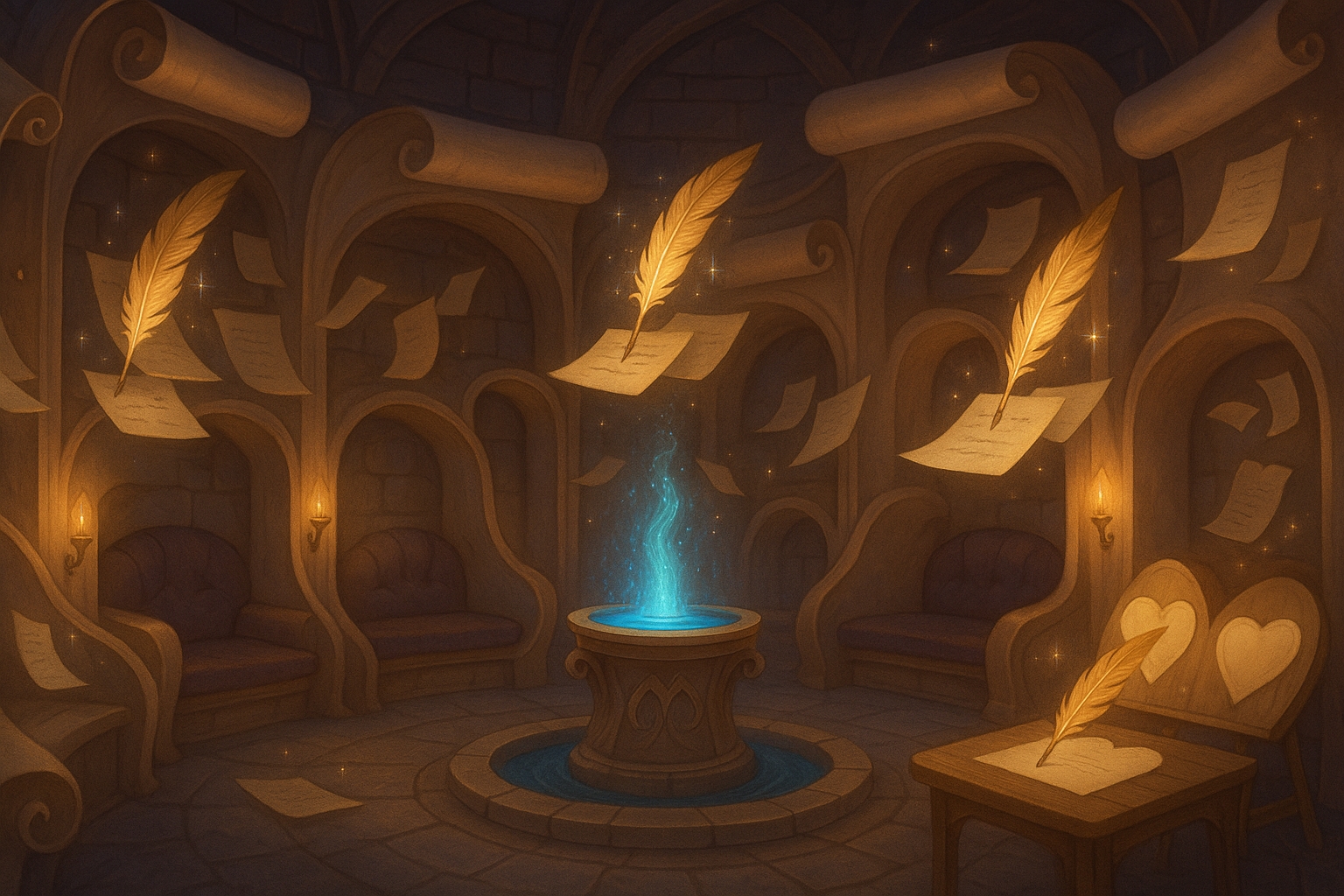 The Scribes' Scroll Chamber