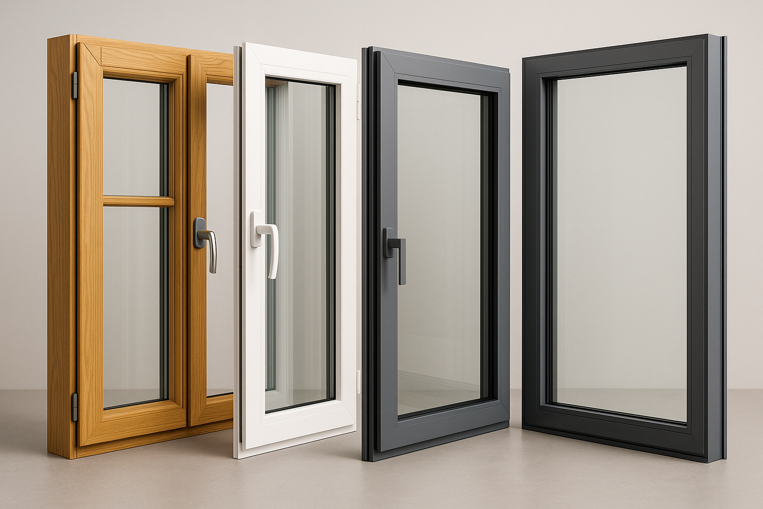 Gamme complète de fenêtres sur mesure