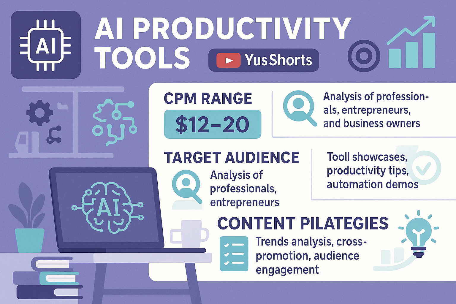 AI Productivity Tools Infographic