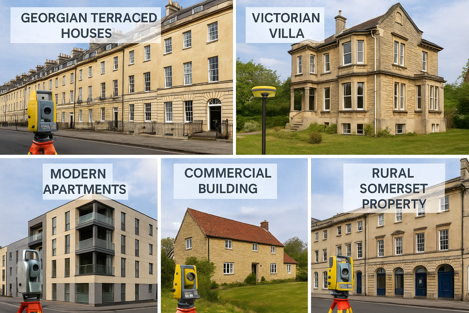 Property types in Bath and Somerset