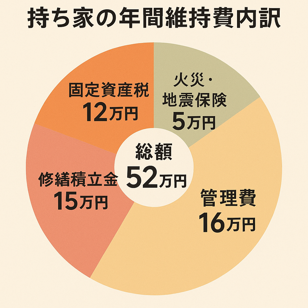 持ち家維持費内訳