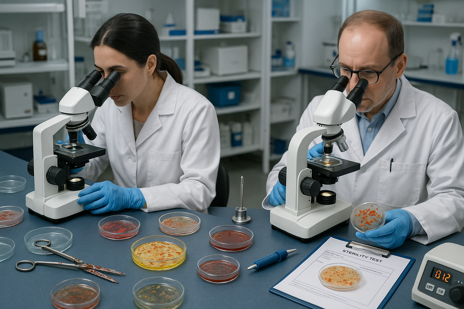 POURQUOI LA STÉRILISATION NE FONCTIONNE PAS 8 ANALYSE EN LABORATOIRE D'ÉQUIPEMENTS MÉDICAUX CONTAMINÉS ET TESTS MICROBIOLOGIQUES