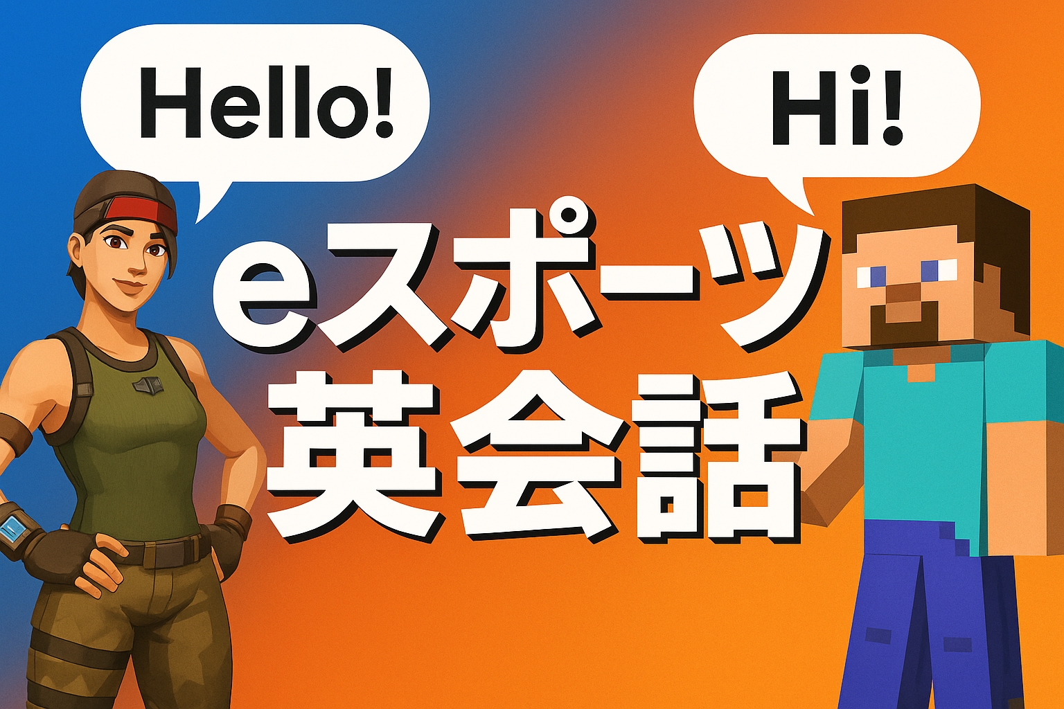 eスポーツ英会話のサムネイル画像