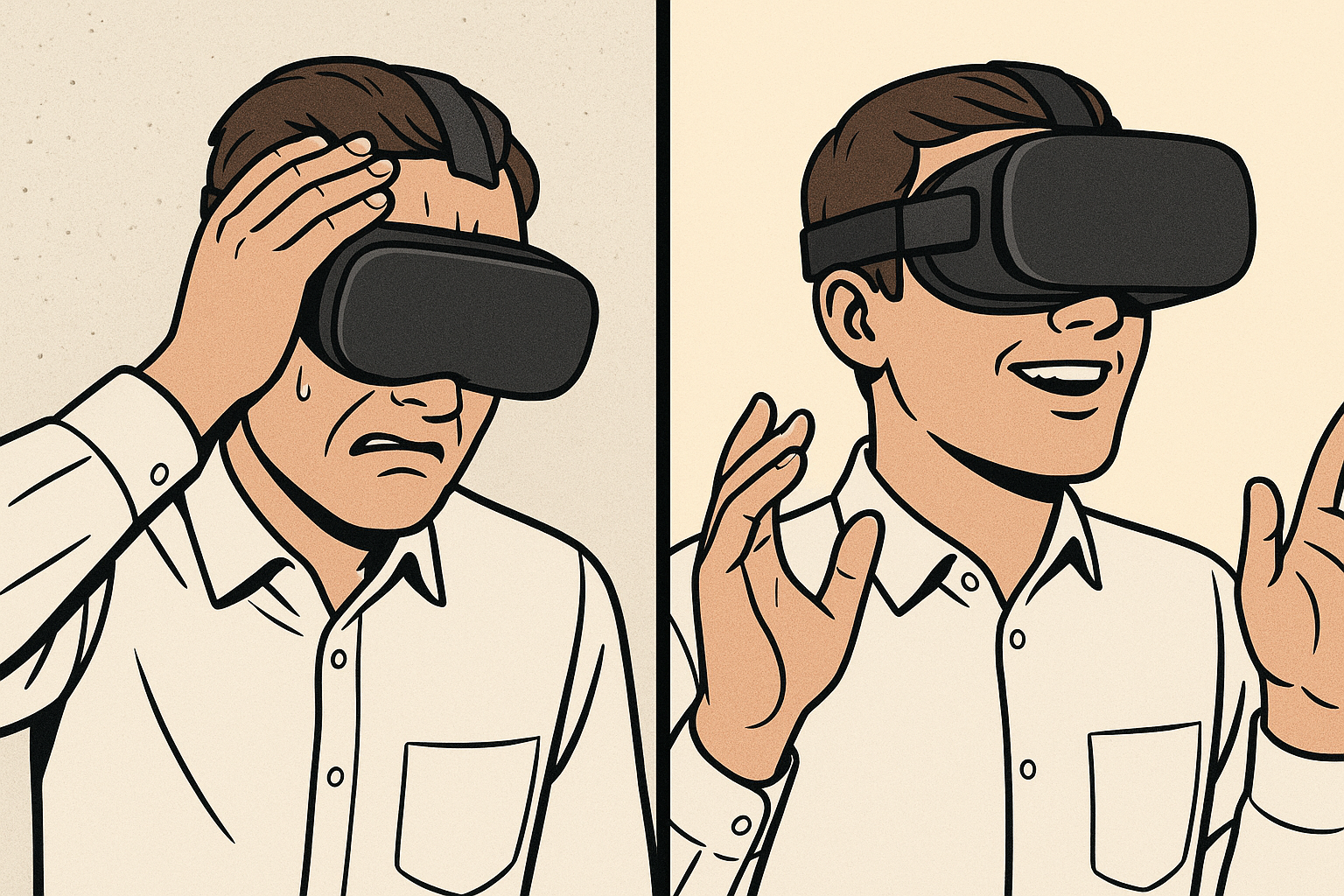 Prima e dopo: transformation dell'esperienza VR grazie alla tecnologia Canterbury