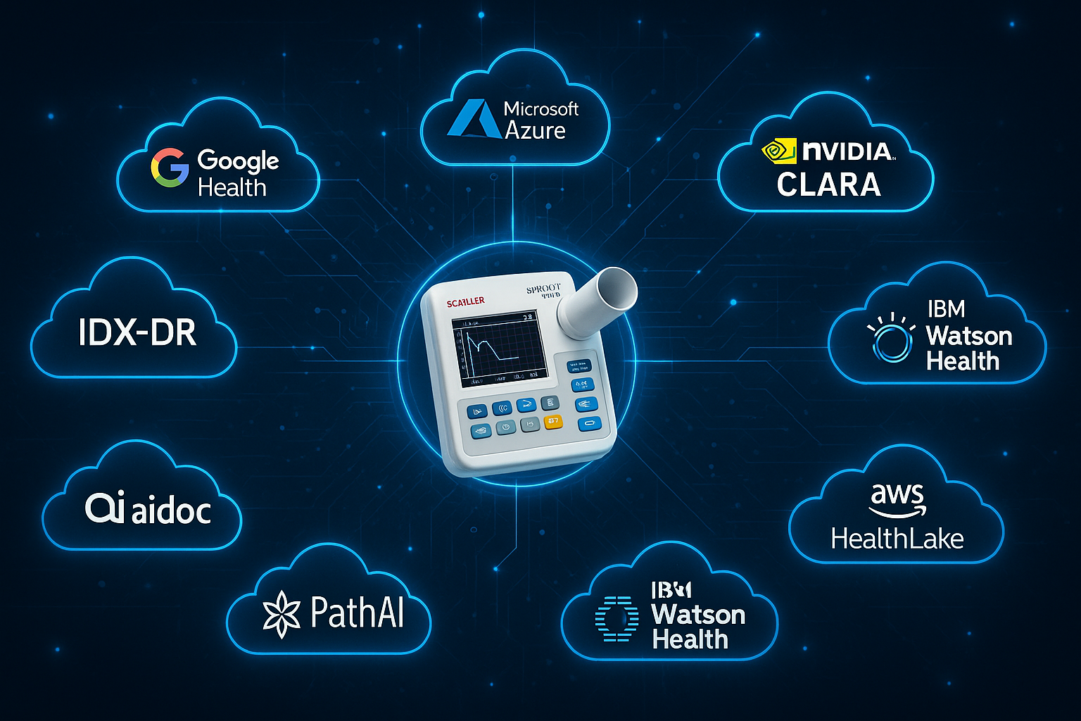 SCHILLER SPIROVIT SP-1 3 AI Cloud Integration Ecosystem