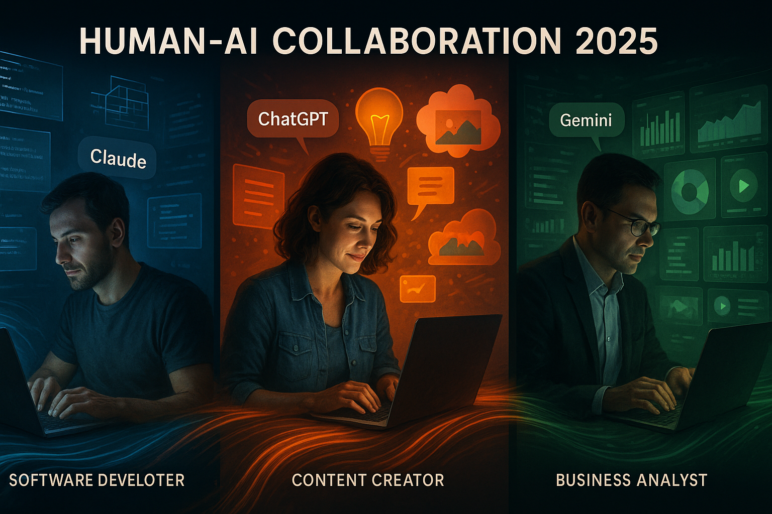 Human-AI Collaboration Scenarios