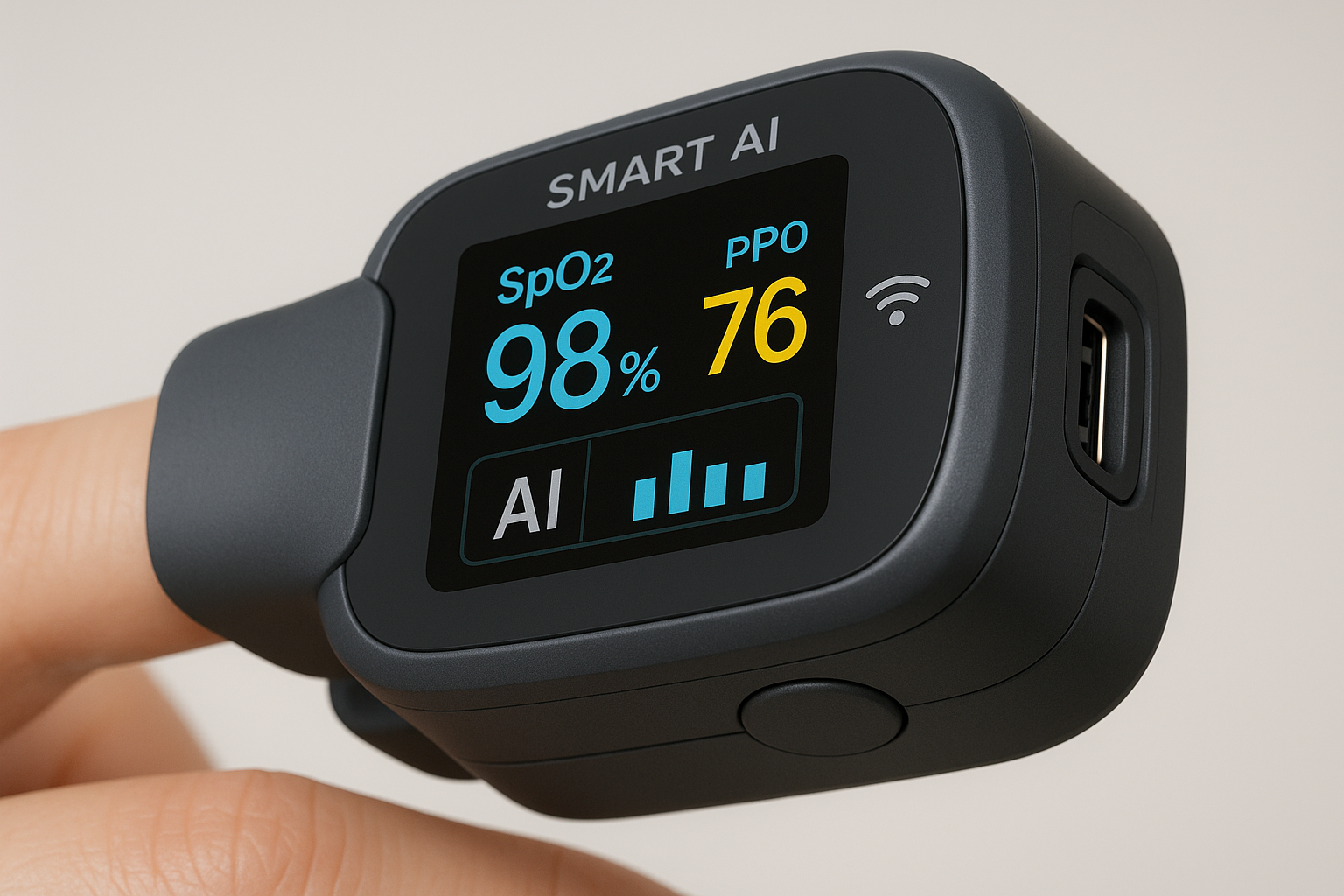 Smart AI Pulse Oximeter