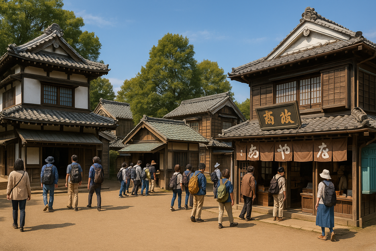 Edo-Tokyo Open Air Architectural Museum historical buildings