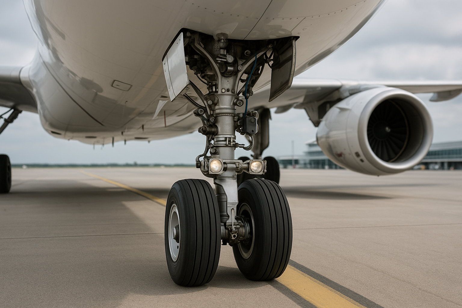 Aircraft Nose Landing Gear Assembly