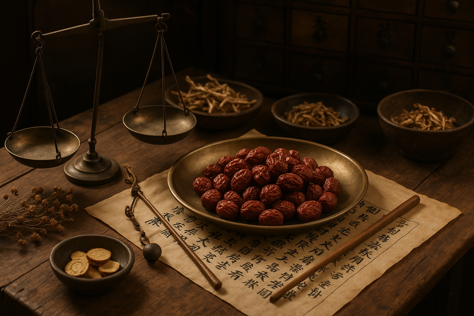 전통 한의학에서의 대추 활용