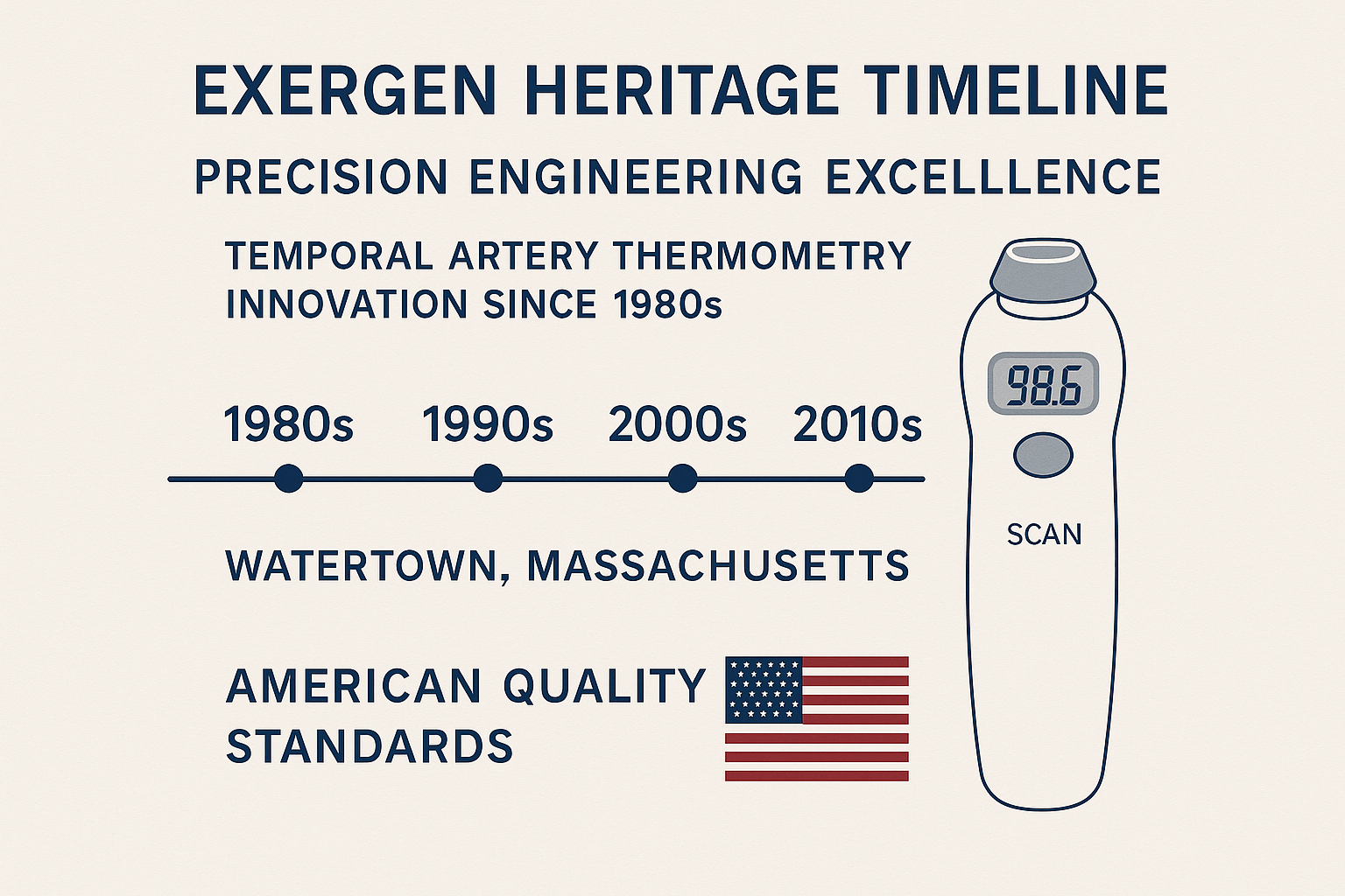Exergen Heritage Timeline
