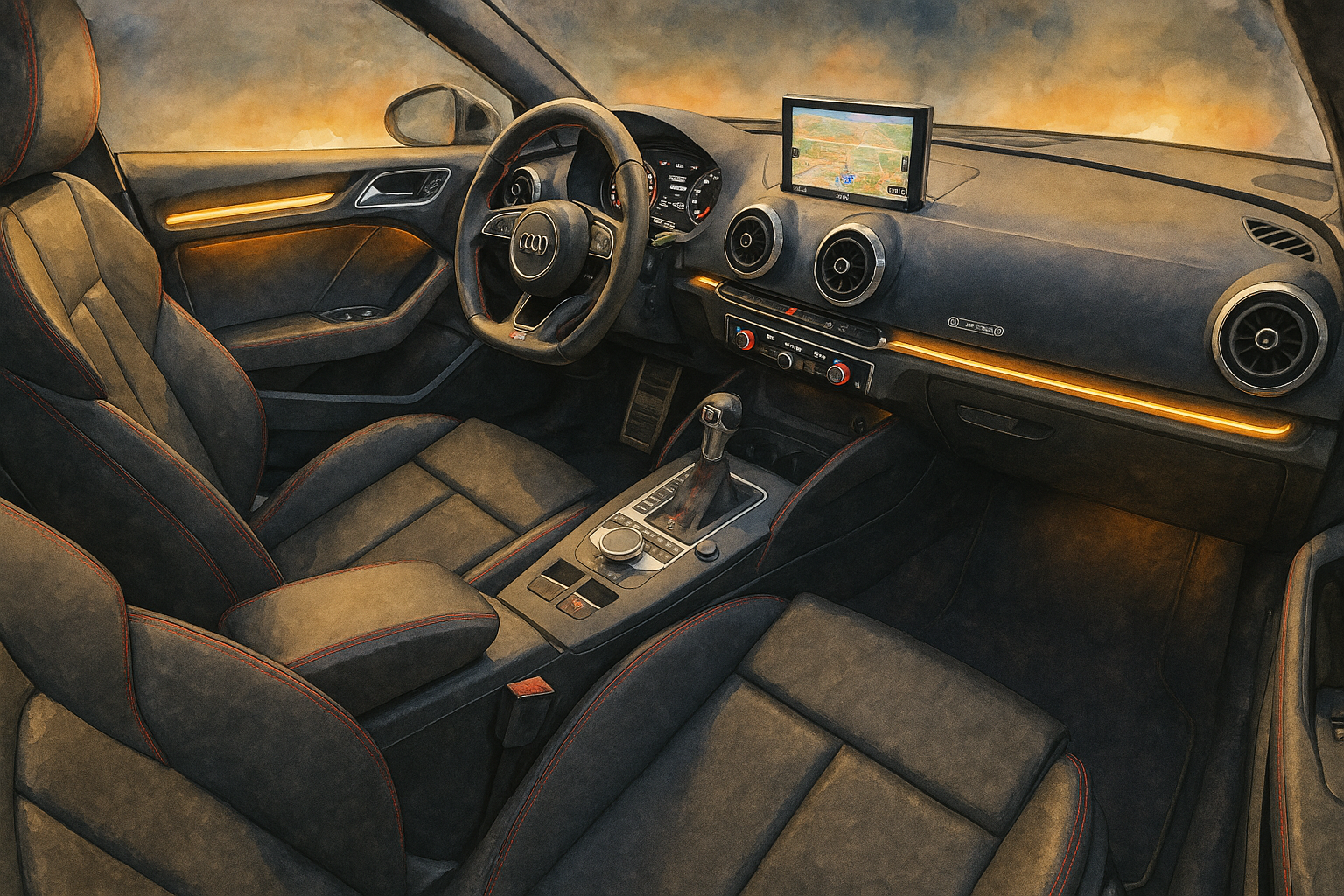 高級インテリアと装備