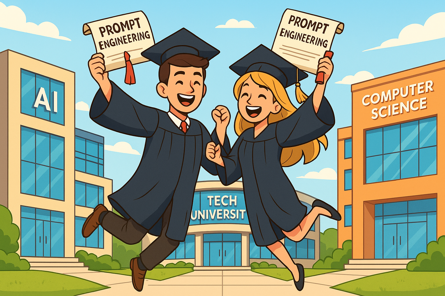 The day we finally graduated and realized what we'd built