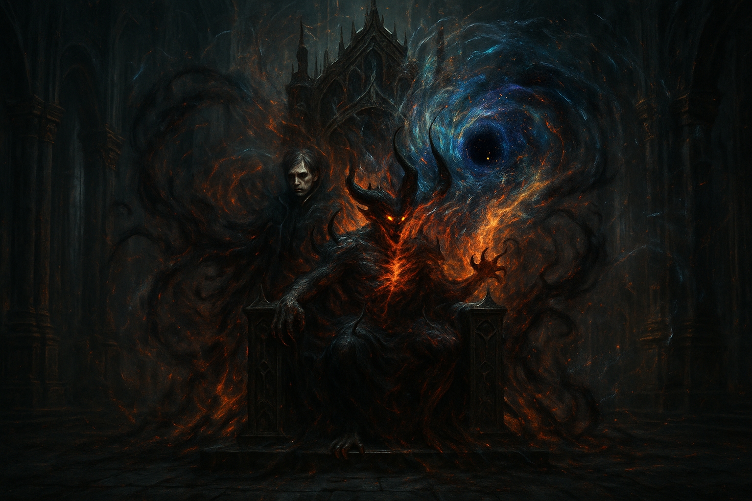 Chaos Emperor's Throne Room Confrontation