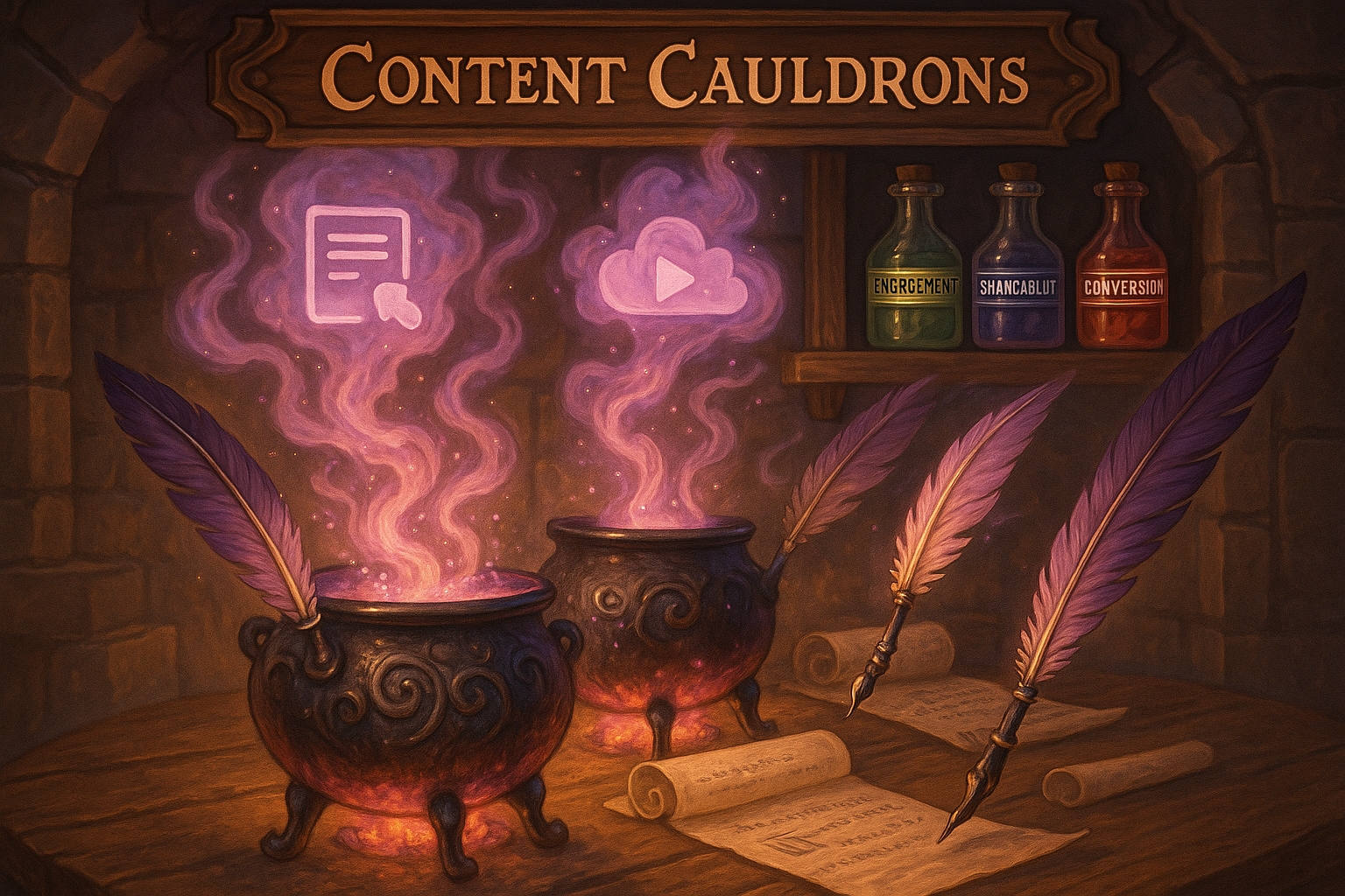 Content Cauldrons