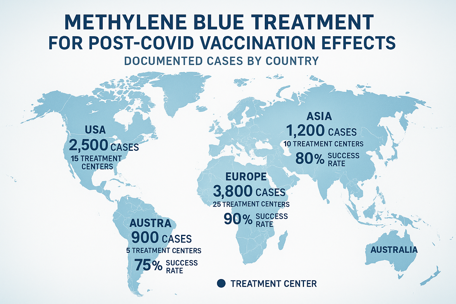 Répartition mondiale des cas traités
