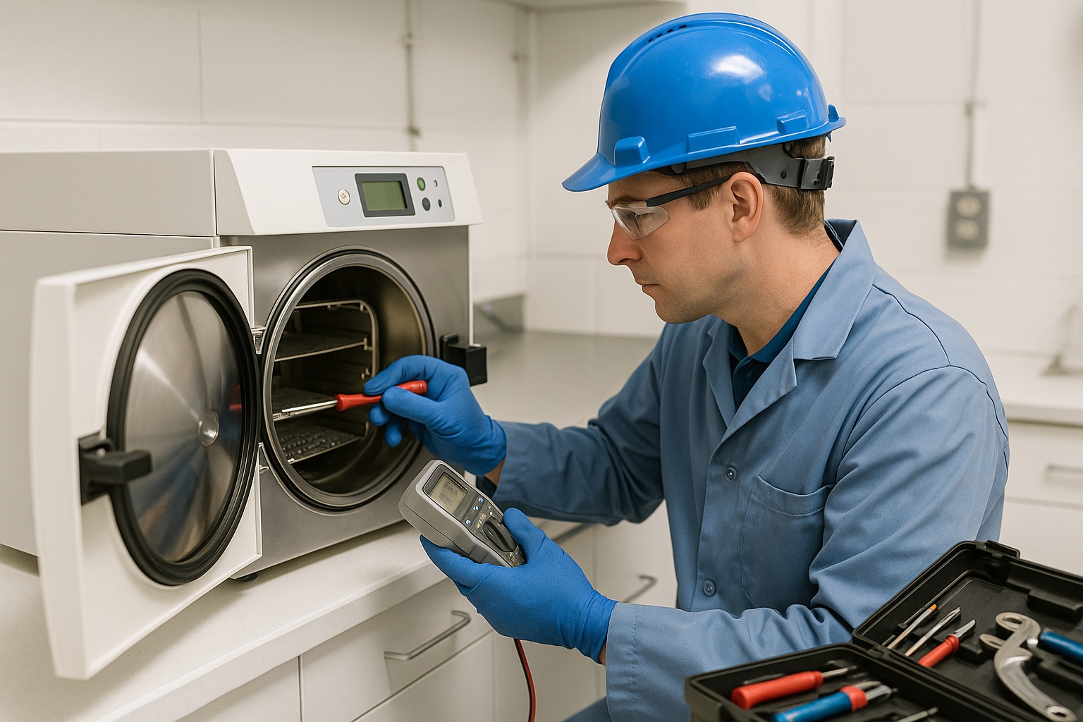 MAINTENANCE SÉCURITÉ AUTOCLAVE