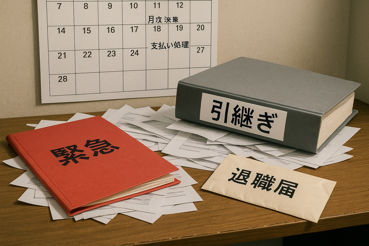 経理業務の引継ぎリスク