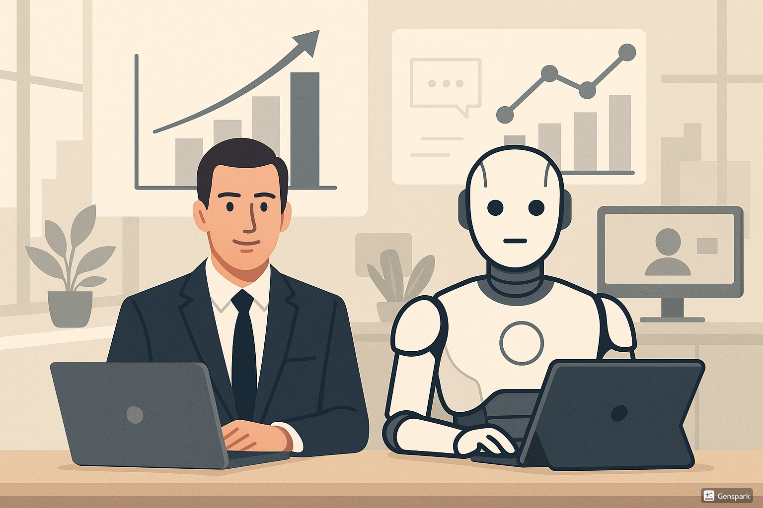 AI and Human Productivity Comparison